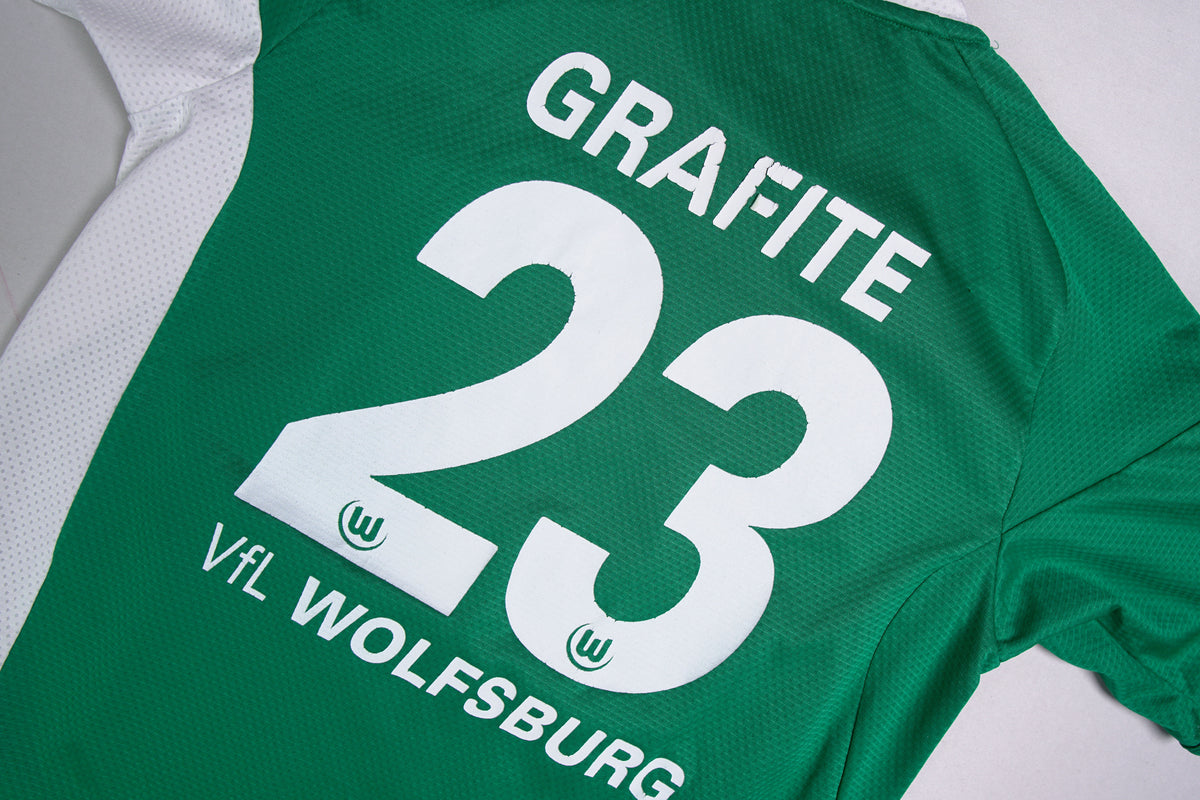 Adidas VFL Wolfsburg 09-10 Grafite Jersey | XS