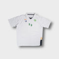 Nike VfL Wolfsburg shirt in white featuring embroidered logos and club crest