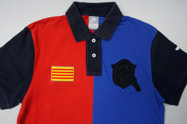 Vintage Nike FC Barcelona Poloshirt | S