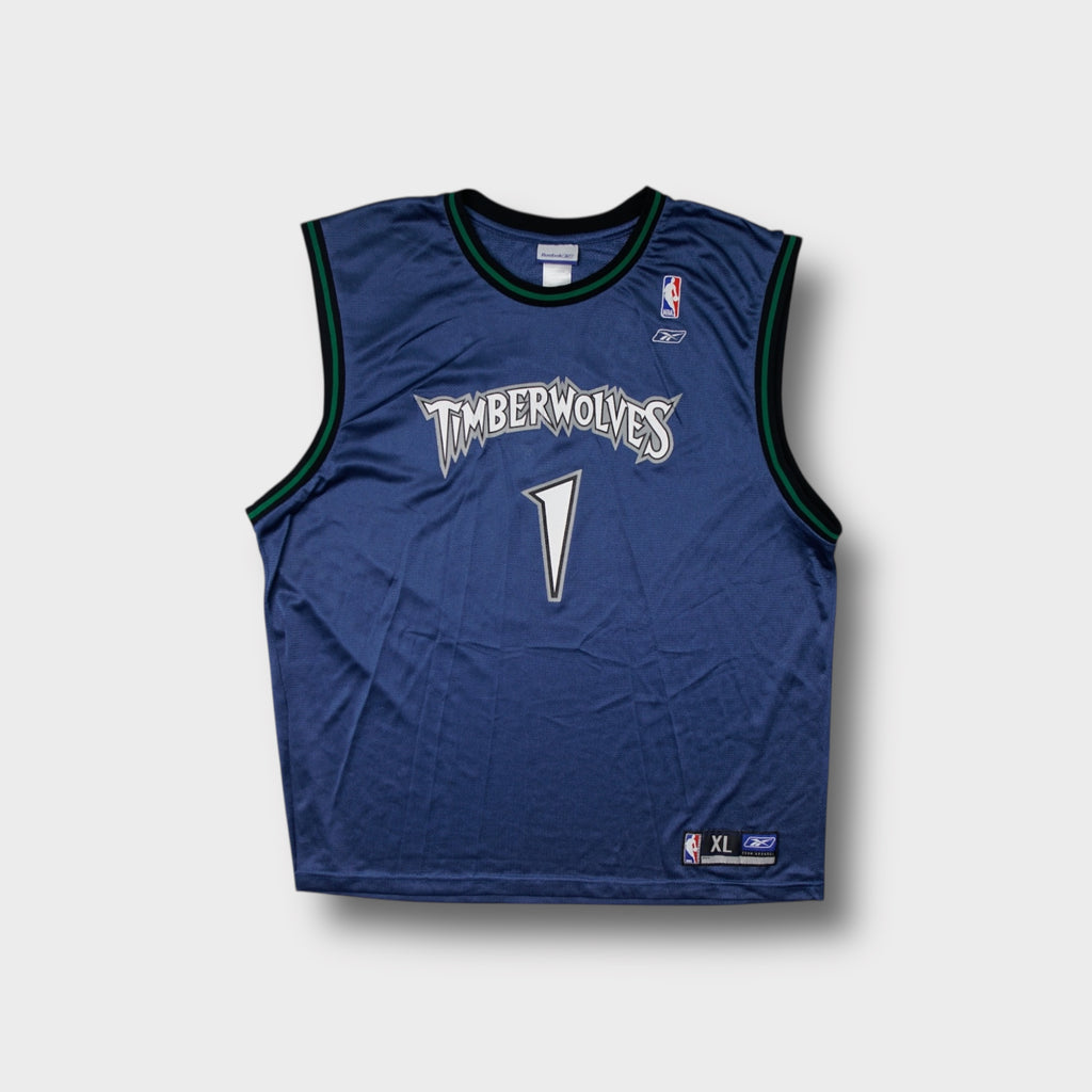 Vintage Reebok Timberwolves Jersey | XL