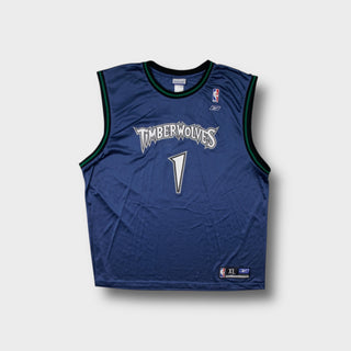 Vintage Reebok Timberwolves Jersey | XL