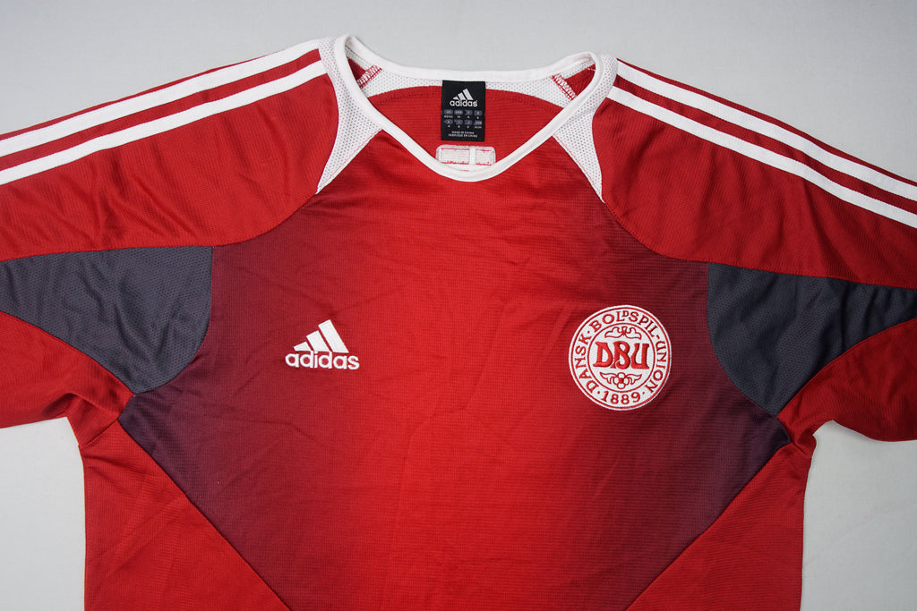 Vintage Adidas Dänemark 04-05 Trikot | M