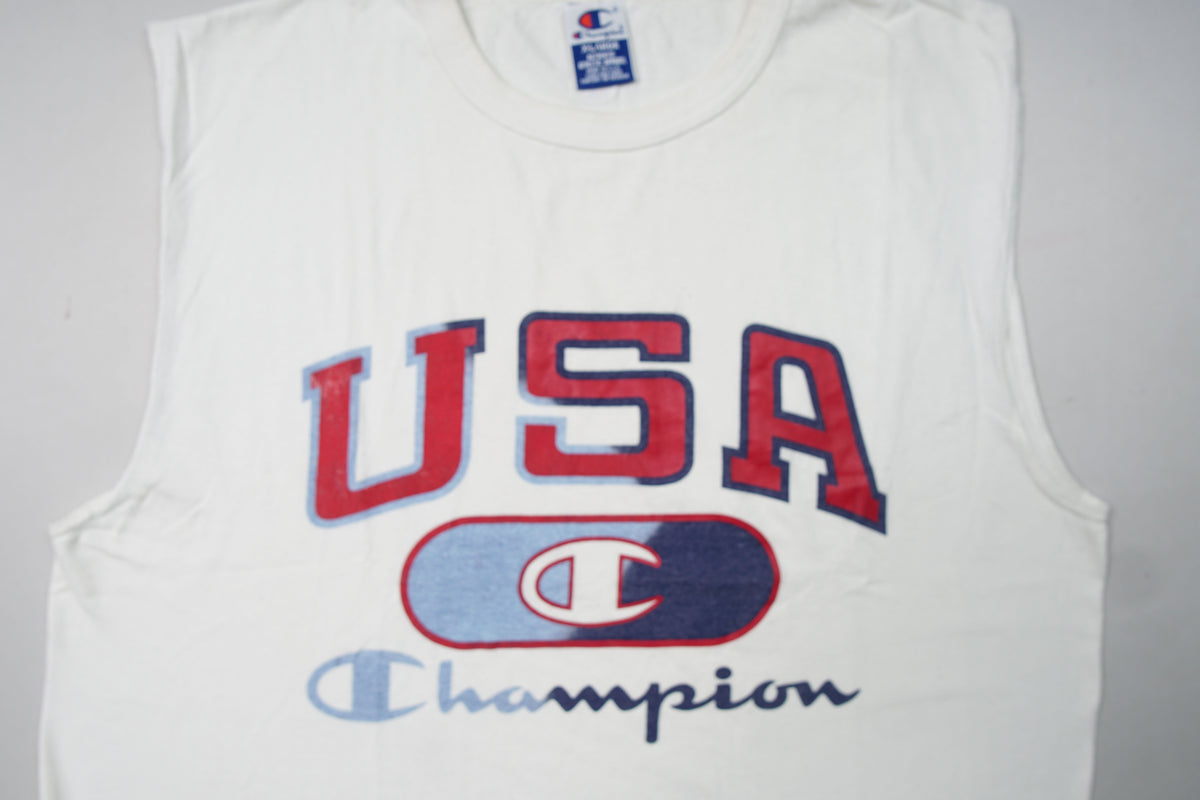 Vintage Champion USA Shirt | XL