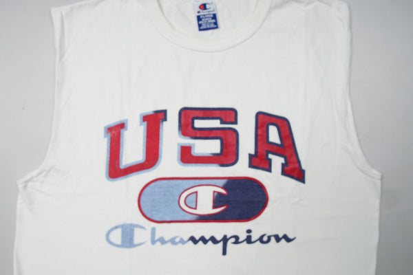 Vintage Champion USA Shirt | XL