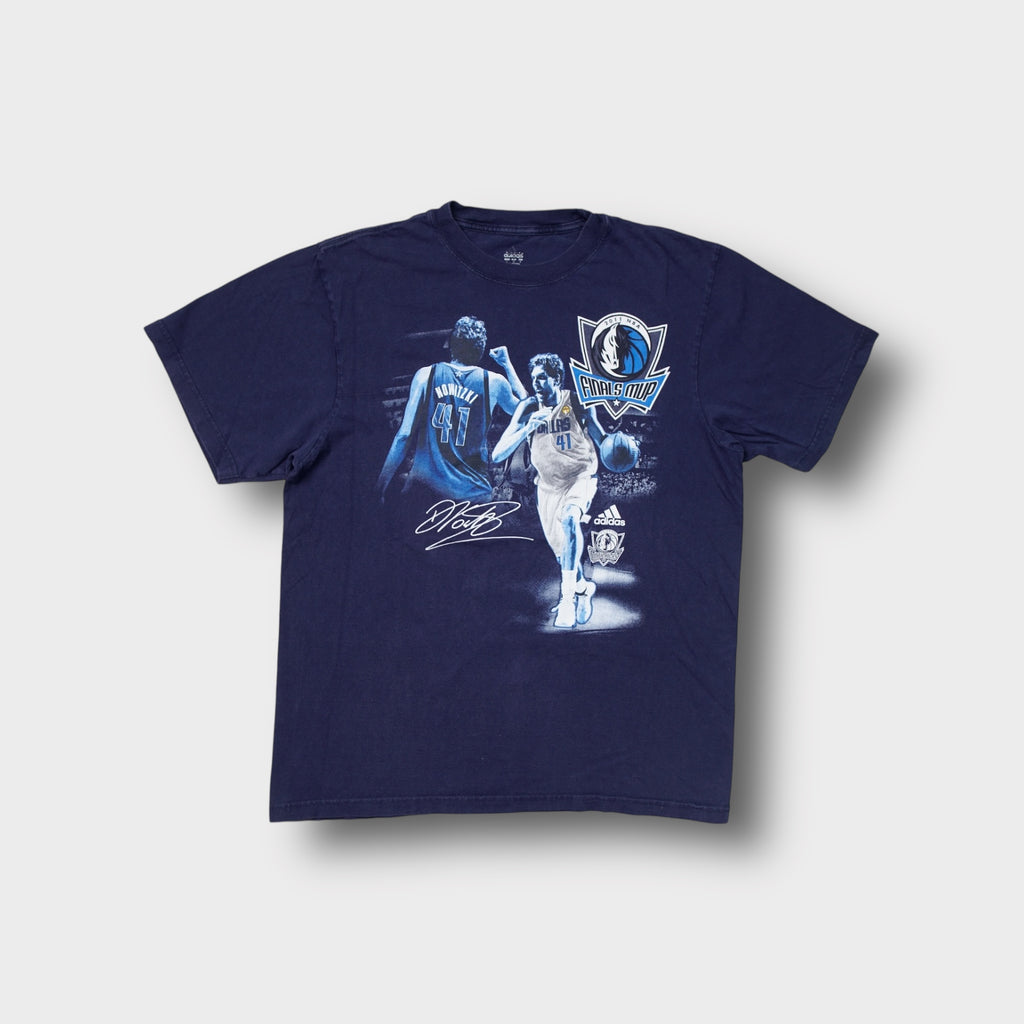 Vintage Adidas Nowitzki T-Shirt | L