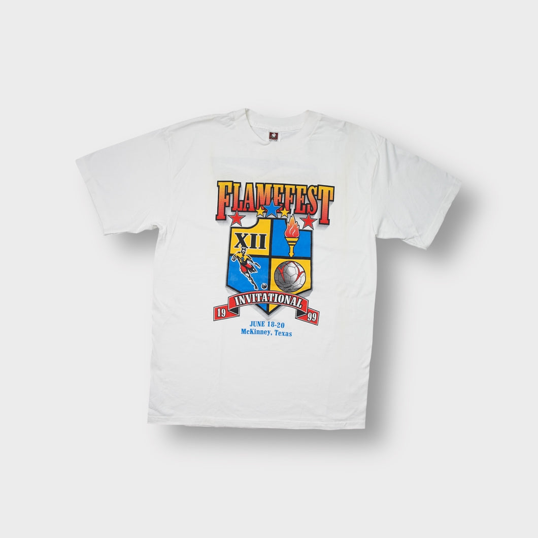 Vintage Reebok Soccer T-Shirt | XL