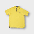 Ralph Lauren Polo Sport polo shirt in yellow featuring an embroidered chest logo with flag