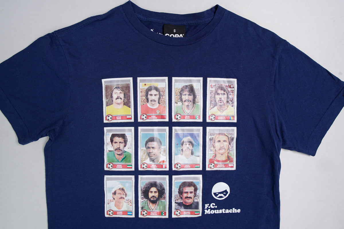 Copa F.C. Moustache T-Shirt | S