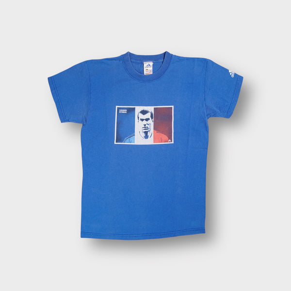 Vintage Adidas Zidane T-Shirt | S