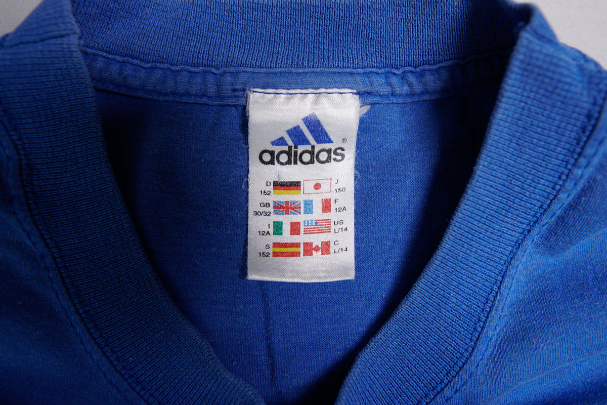 Vintage Adidas Zidane T-Shirt | S
