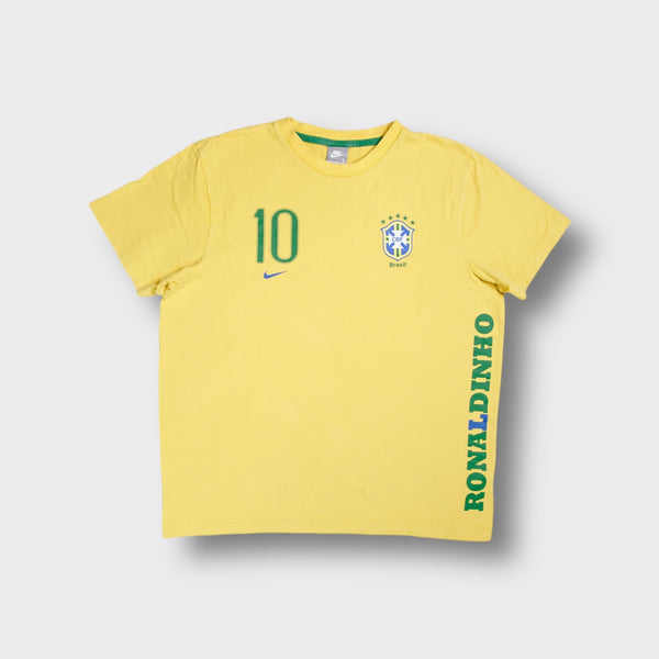 Vintage Nike Brasil Ronaldinho T-Shirt | M