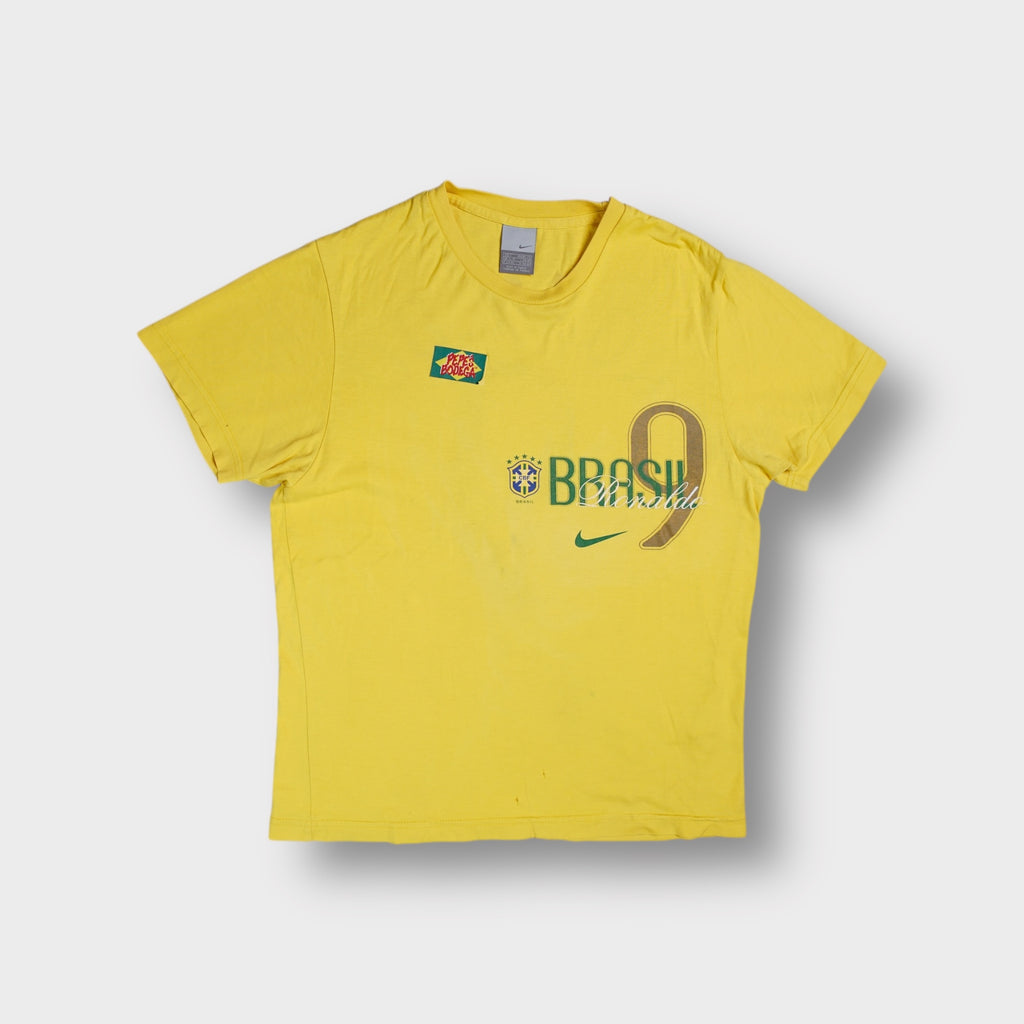 Vintage Nike Brasil Ronaldo T-Shirt | S