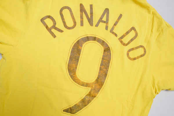 Vintage Nike Brasil Ronaldo T-Shirt | S