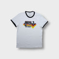 Adidas DFB white ringer T-Shirt with graphic print commemorating Germany's 1990 goal