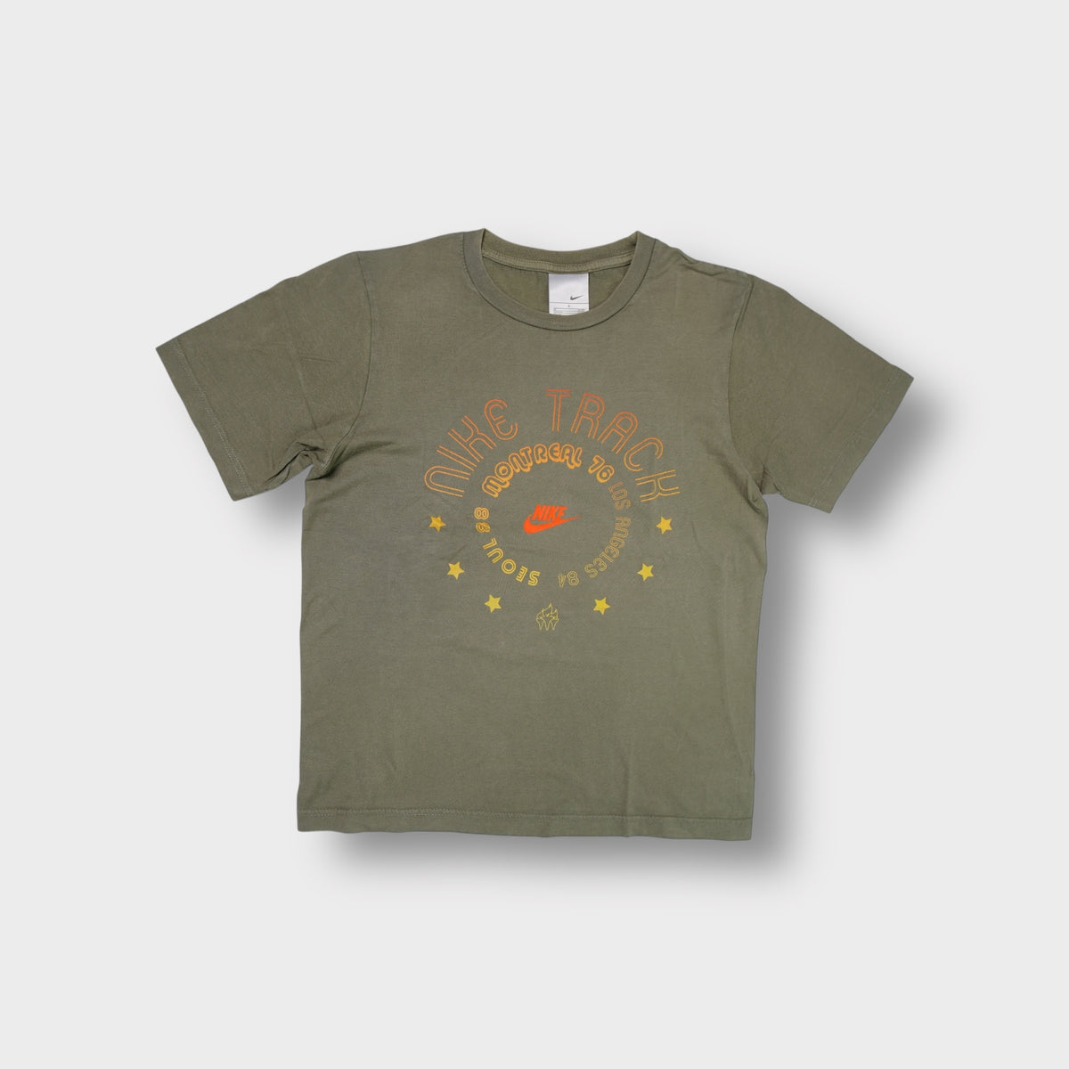 Vintage Nike Track T-Shirt | S