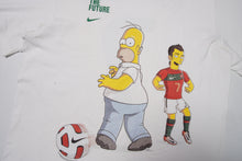 Load image into Gallery viewer, Nike x Ronaldo x Simpsons T-Shirt | L