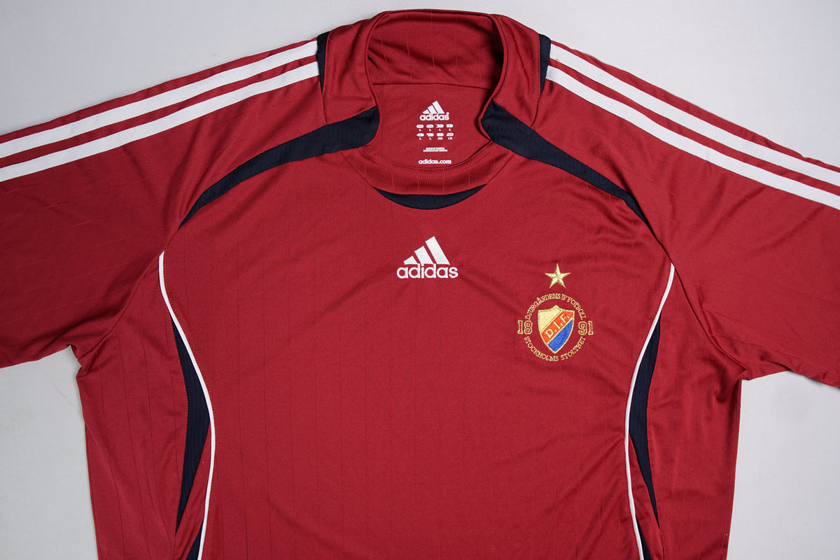 Vintage Adidas Djurgårdens IF 2007 Trikot | L