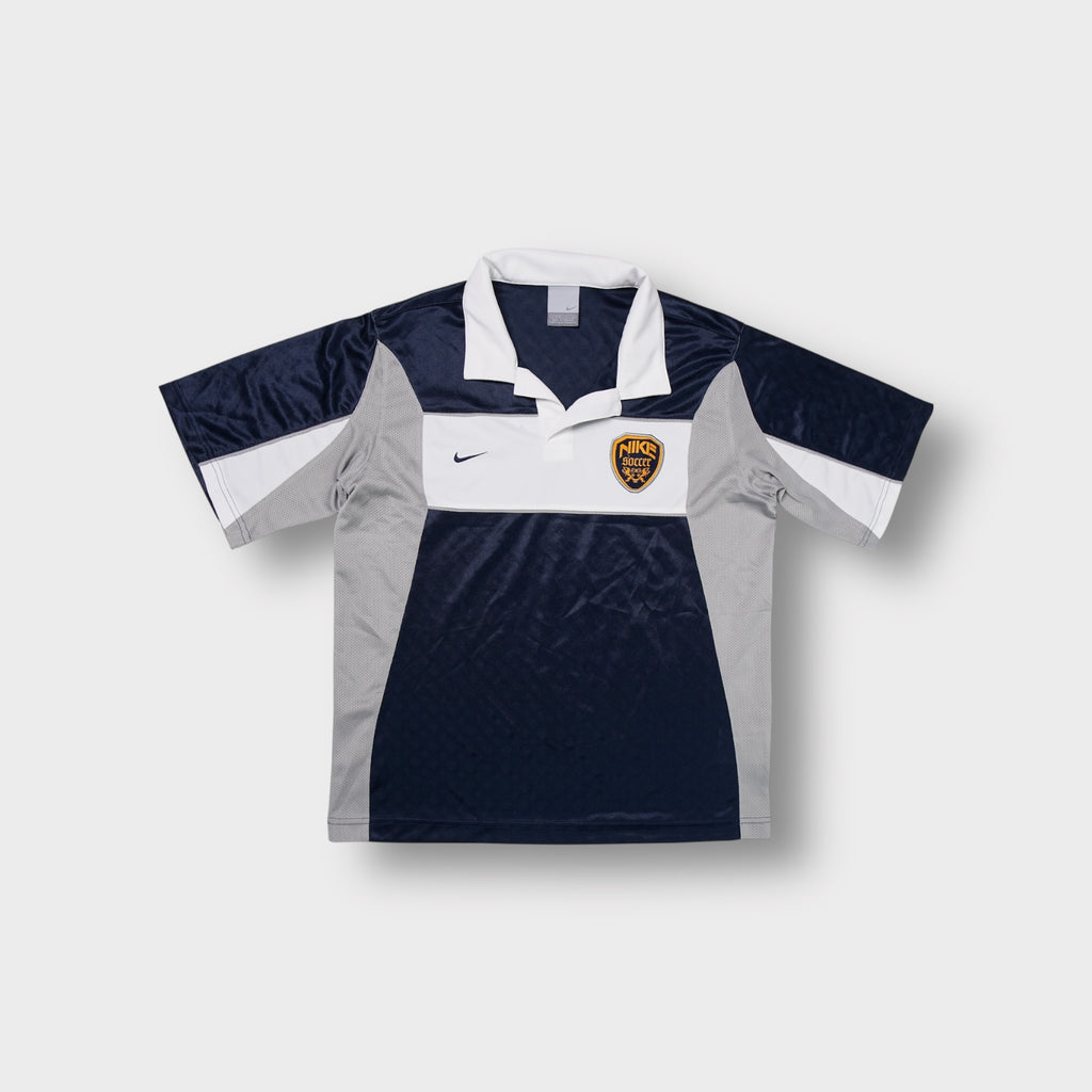 Vintage Nike Fußball-Poloshirt | XS