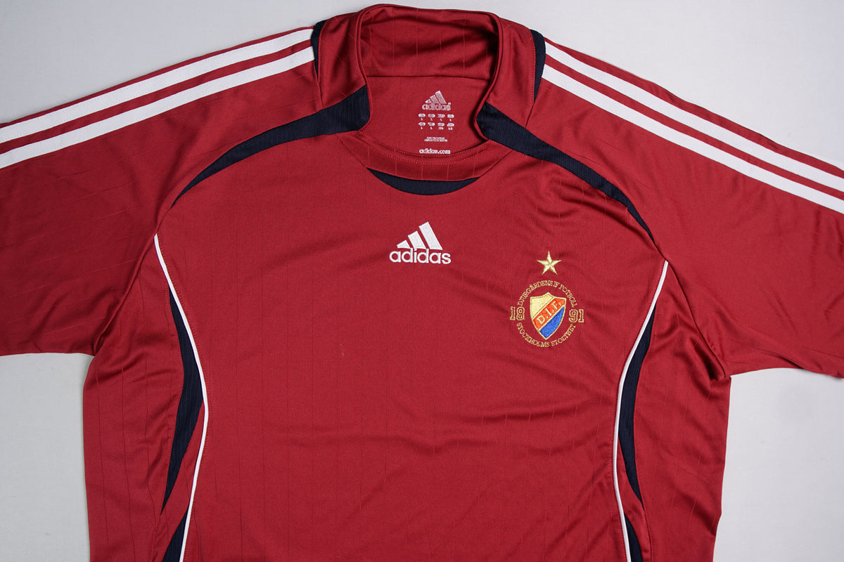 Vintage Adidas Djurgårdens IF 2007 Trikot | L