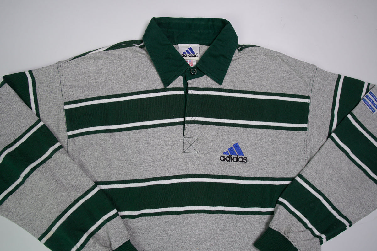 Vintage Adidas Polosweater | L