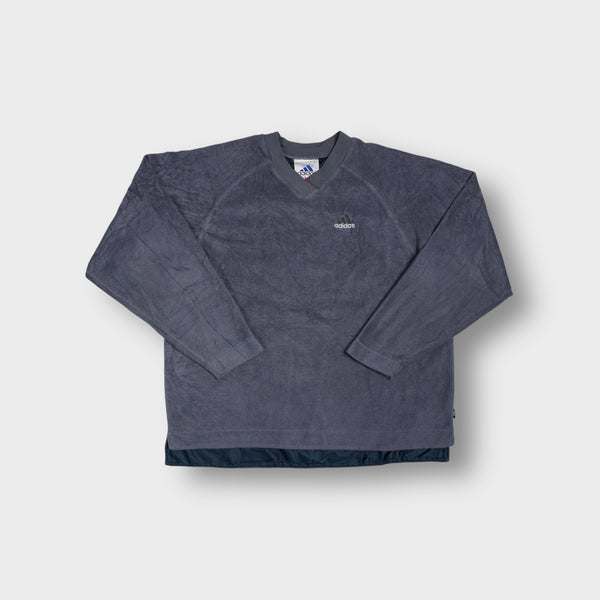 Vintage Adidas Fleeceshirt | L
