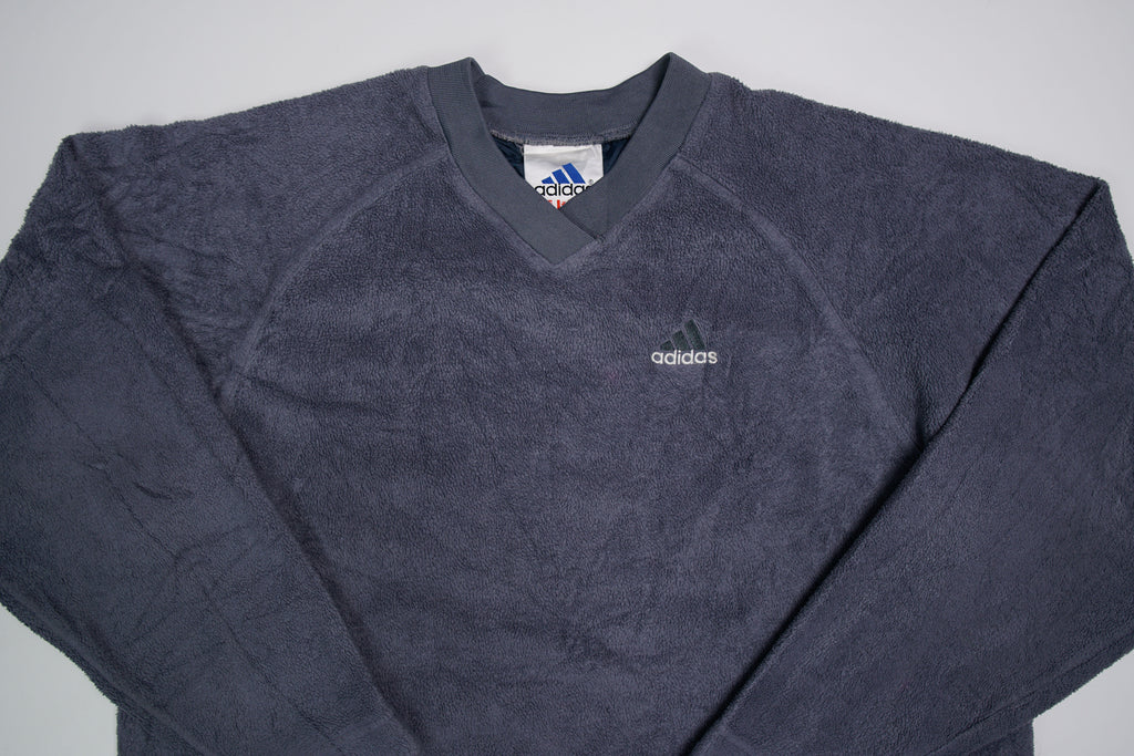 Vintage Adidas Fleeceshirt | L