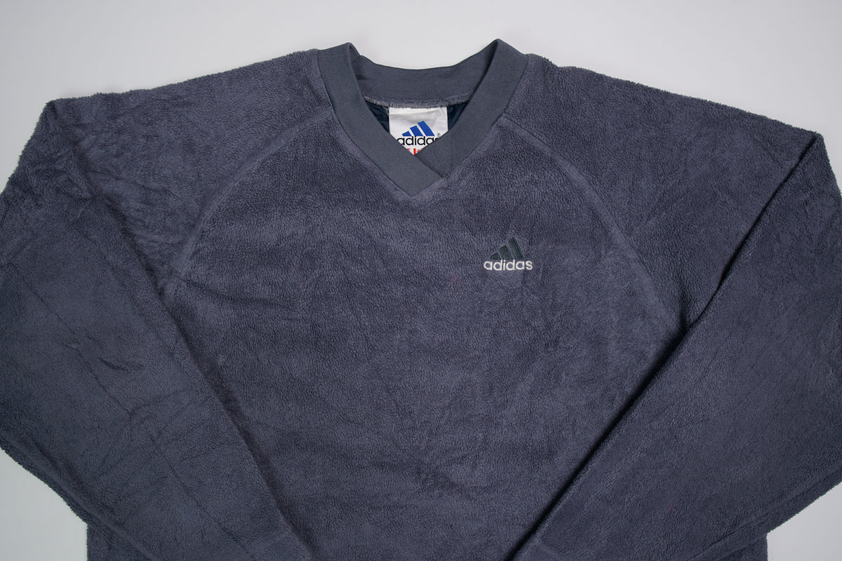 Vintage Adidas Fleeceshirt | L