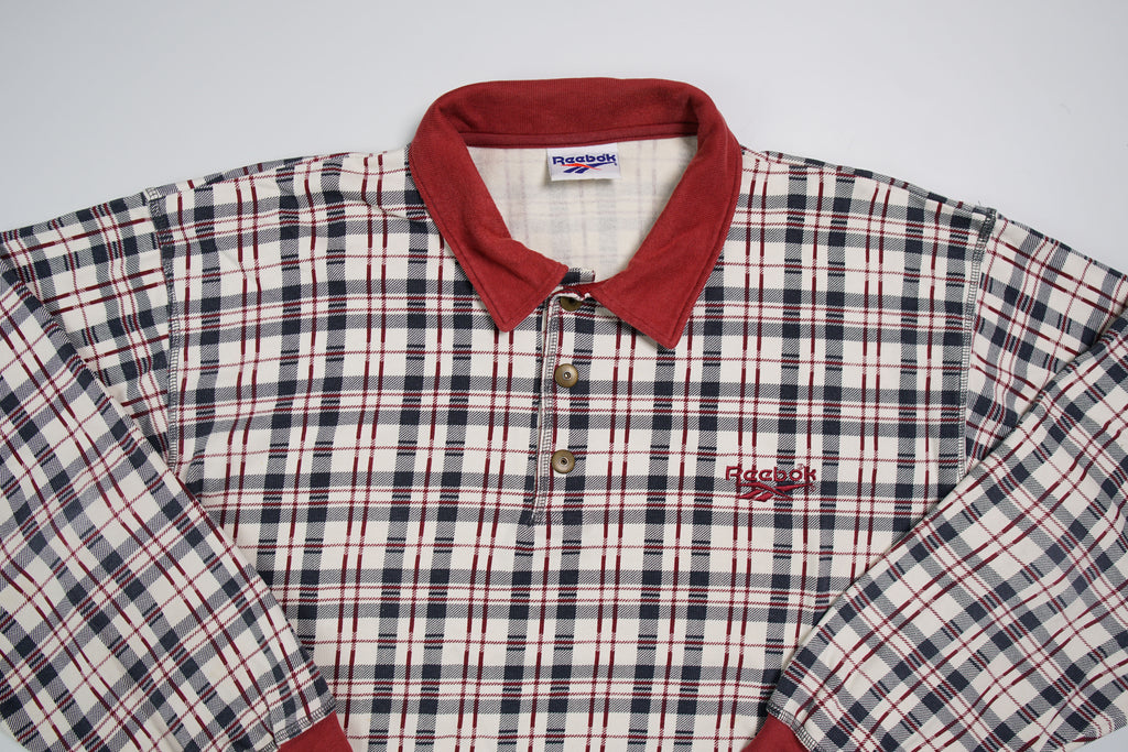 Vintage Reebok Polopullover | XXL