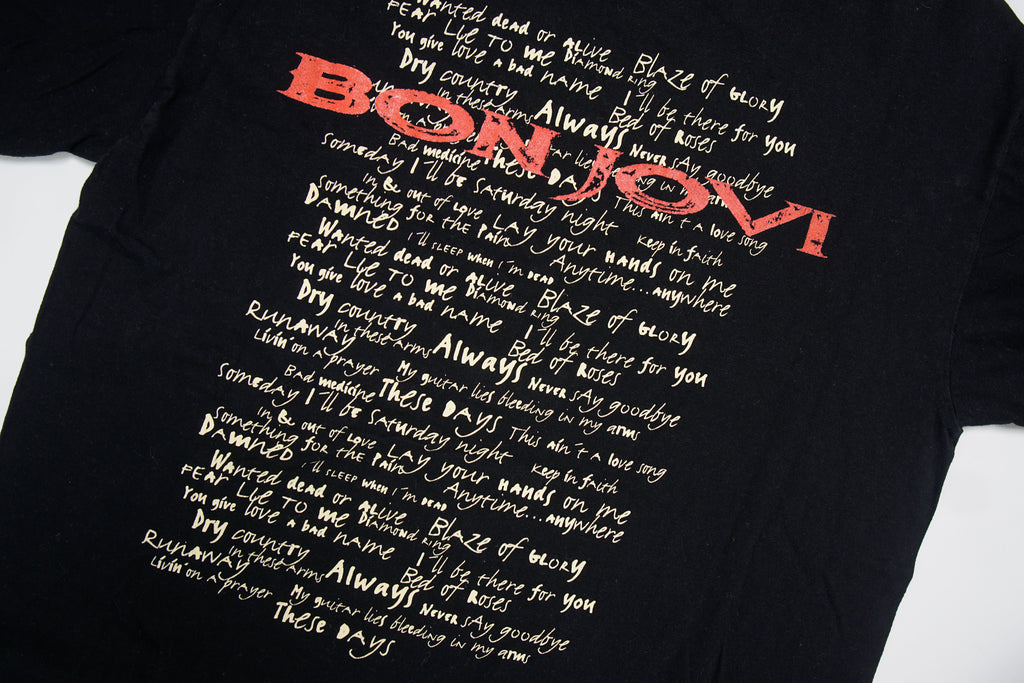 Vintage Bon Jovi 1996 Tour T-Shirt | L