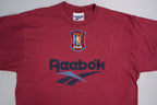 Vintage Reebok Aston Villa T-Shirt | XL