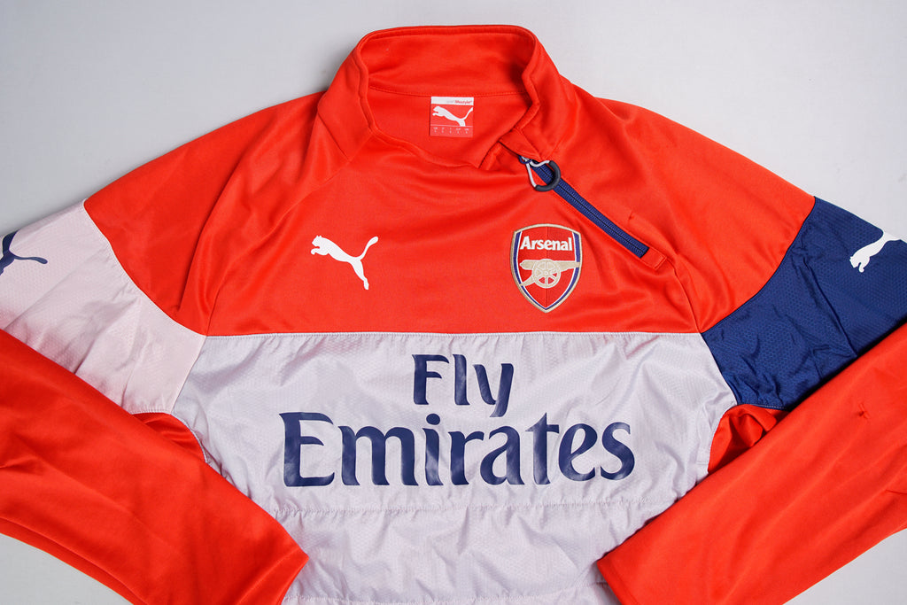 Puma Arsenal 1/4 Zip 14-15 Sweater | L