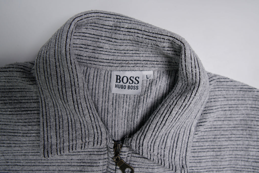 Vintage Hugo Boss Polosweater | L