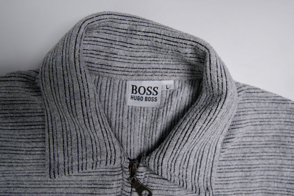 Vintage Hugo Boss Polosweater | L
