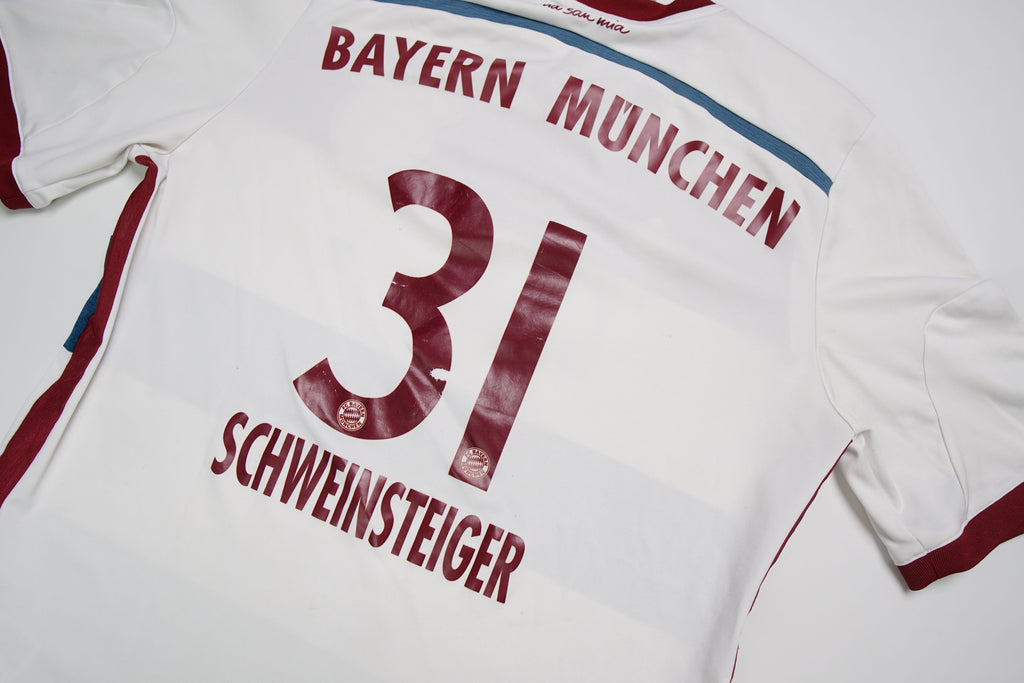 Adidas FC Bayern 14-15 Schweinsteiger Jersey | XS