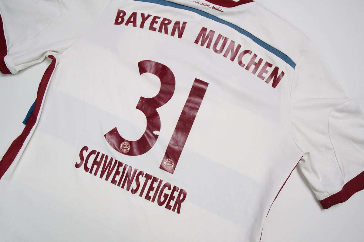 Adidas FC Bayern 14-15 Schweinsteiger Jersey | XS