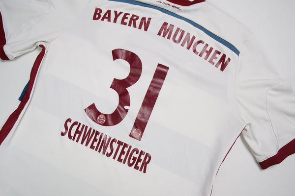 Adidas FC Bayern 14-15 Schweinsteiger Jersey | XS