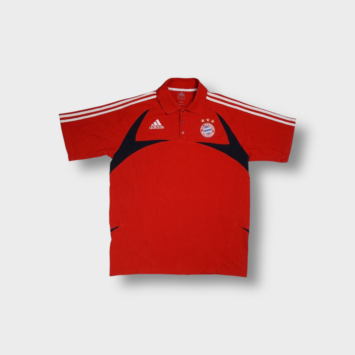 Vintage Adidas FC Bayern Poloshirt | L