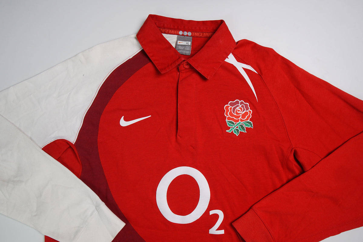 Vintage Nike England Rugby Polosweater | XL