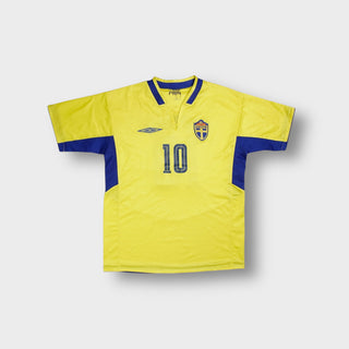 Vintage Umbro Sweden Ibrahimovic Jersey | S