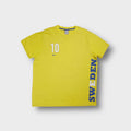 Nike Sweden T-Shirt in yellow featuring number 10 and Zlatan Ibrahimovic side print.