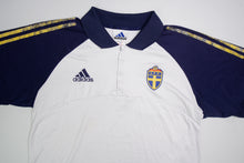 Load image into Gallery viewer, Vintage Adidas Sweden Poloshirt | M