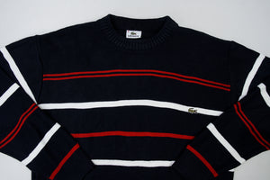 Vintage Lacoste Knit Sweater | XL