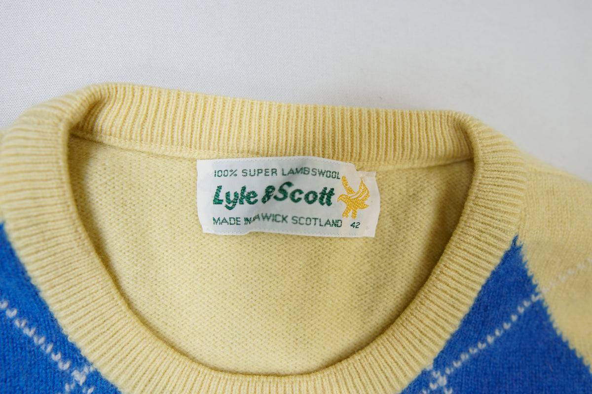 Vintage Lyle&Scott Knit Sweater | Wmns L / Men's S