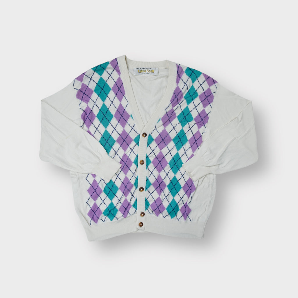 Vintage Lyle&Scott Strickjacke | Damen S / Herren XS