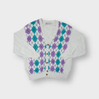 Vintage Lyle&Scott Strickjacke | Damen S / Herren XS