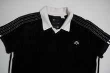Load image into Gallery viewer, Adidas Alexander Wang Velour Poloshirt | L