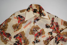 Load image into Gallery viewer, Vintage Mercedes Pattern Shirt | M