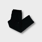 Bruno Banani black trackpants with small embroidered bb logo near the front pocket