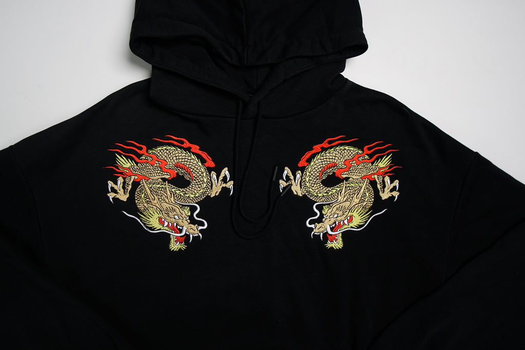 Vintage Black Star Wear Pullover | S