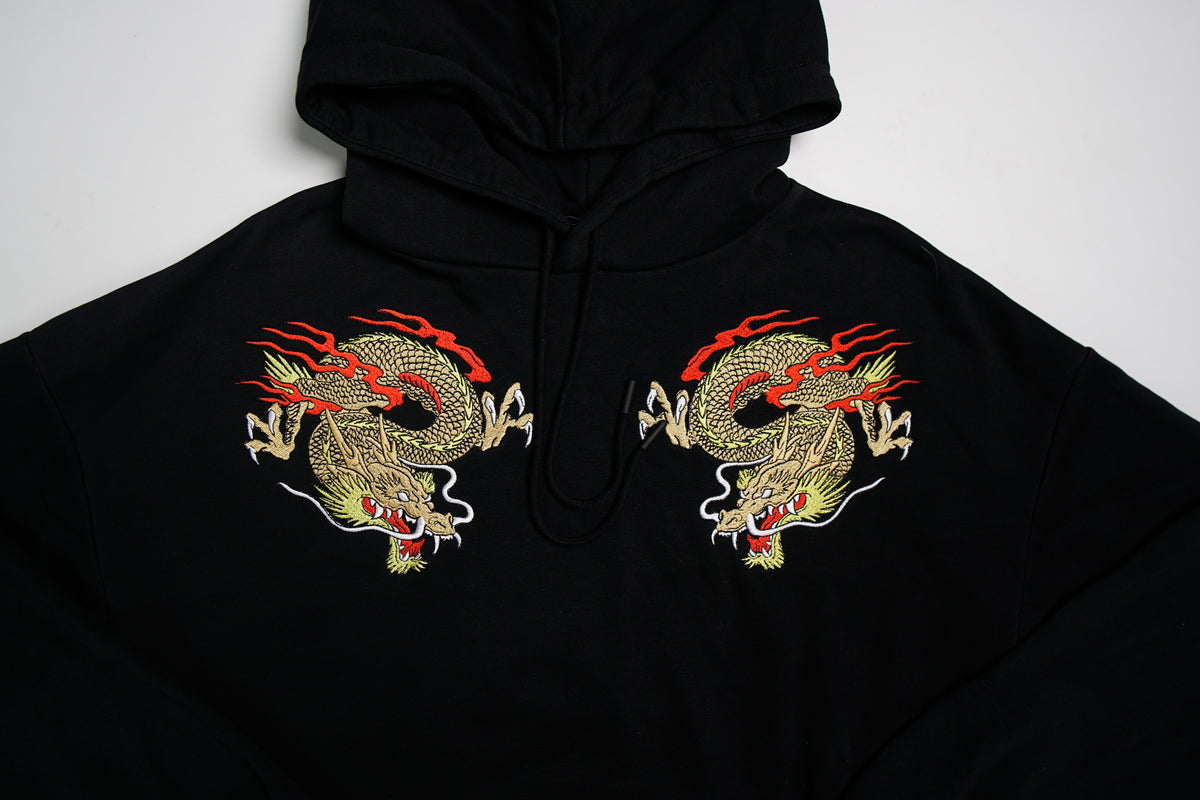 Vintage Black Star Wear Pullover | S